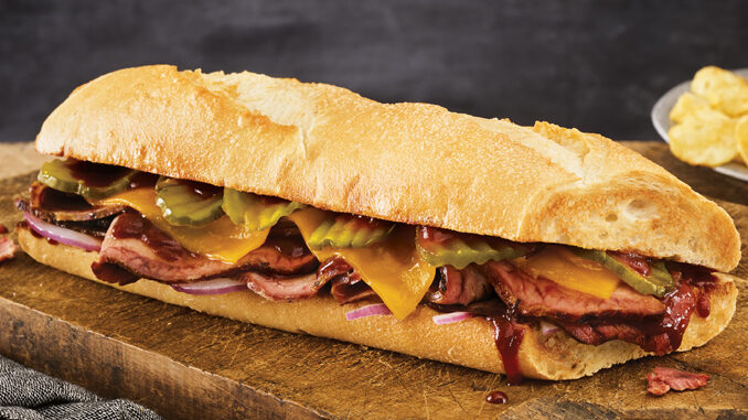 Quiznos Reveals New Pit-smoked Brisket Sandwich Alongside 3 New Chef-Inspired Salads