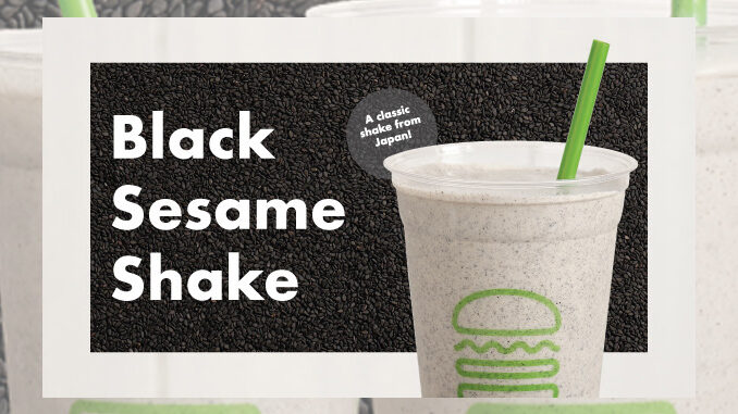 Shake Shack’s Black Sesame Shake Makes US Debut