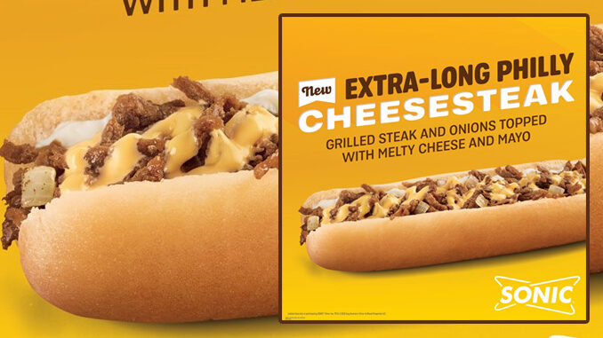 Sonic Spotted Selling ‘New’ Extra-Long Philly Cheesesteak And New Big Scoop Cookie Dough Blast & Sundae