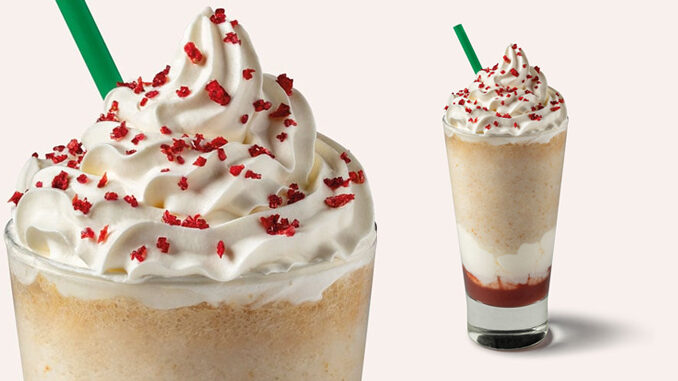 Starbucks Is Selling A New Strawberry Donut Frappuccino In The UK