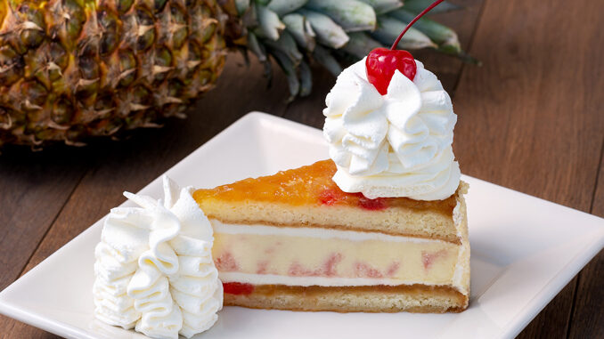 The Cheesecake Factory Unveils New Pineapple Upside-Down Cheesecake - Plus Half-Price Deal