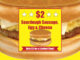 $2 Sourdough Sausage, Egg And Cheese Breakfast Sandwiches At Spangles For A Limited Time