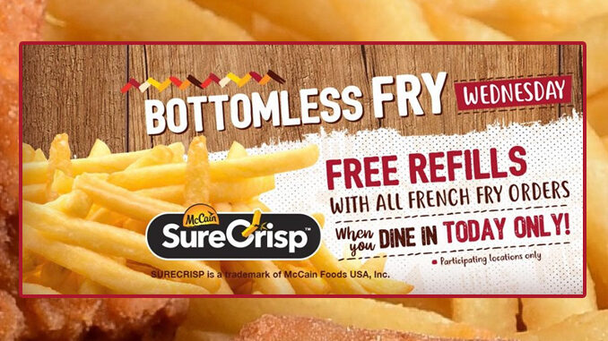 Free Bottomless Fries Every Wednesday At Pollo Campero Through October 16, 2019