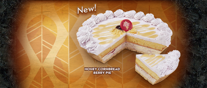 Honey Cornbread Berry Pie