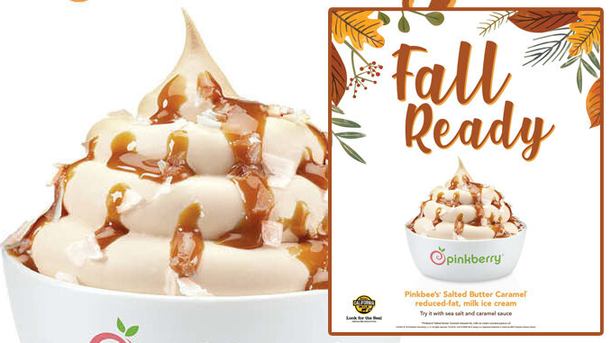 Pinkberry Unveils New Pinkbee's Salted Butter Caramel Ice Cream Flavor