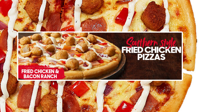 Pizza Hut Tosses New Southern-Style Fried Chicken Pizzas In New Zealand