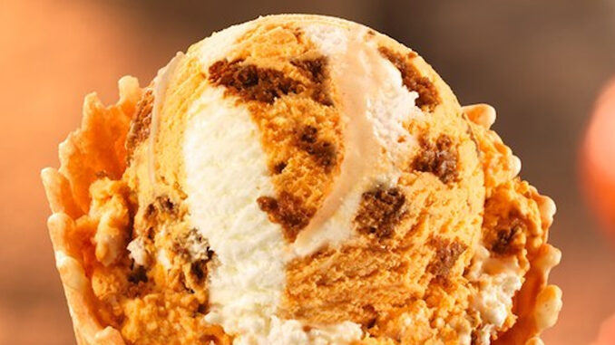 Pumpkin Cheesecake Is The Baskin-Robbins Flavor Of The Month For September 2019