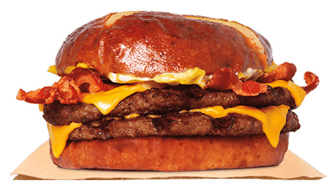 Burger King Unveils New Pretzel Bacon King Sandwich