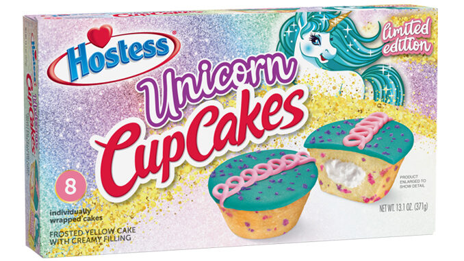 New Hostess Unicorn Cupcakes Available Exclusively At Walmart