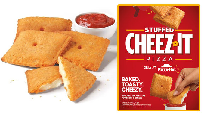Pizza Hut Introduces New Stuffed Cheez-It Pizza