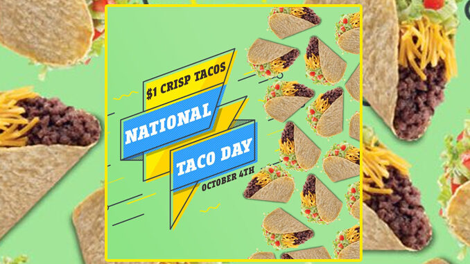 $1 Crisp Tacos At TacoTime On October 4, 2019