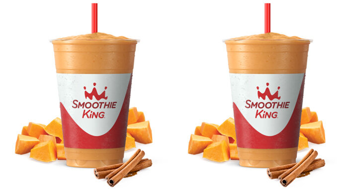 Buy One, Get One Free Pumpkin Smoothie At Smoothie King On October 26, 2019