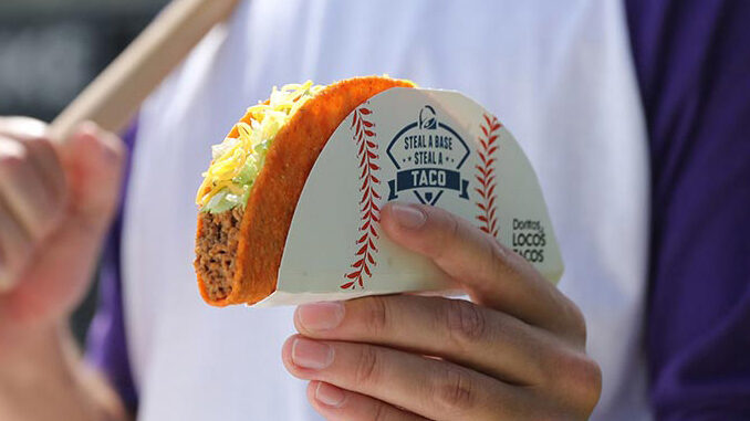 Free Doritos Locos Tacos At Taco Bell On October 30, 2019 As Part Of ‘Steal A Base, Steal A Taco’ Promotion