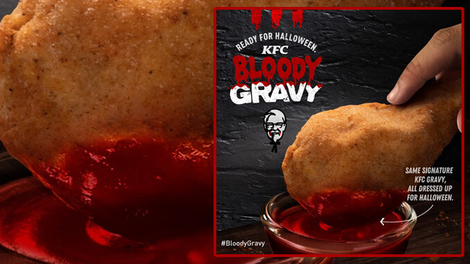 KFC Is Offering Bloody Gravy For Halloween In The Philippines