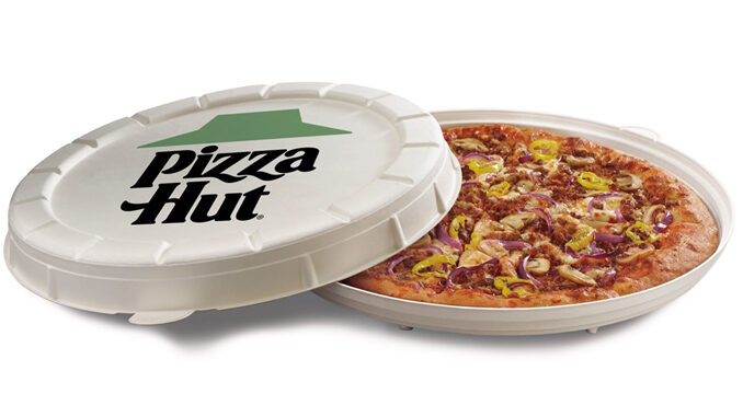 Pizza Hut Is Testing A Round Pizza Box And Plant-Based Pizza Toping In Phoenix