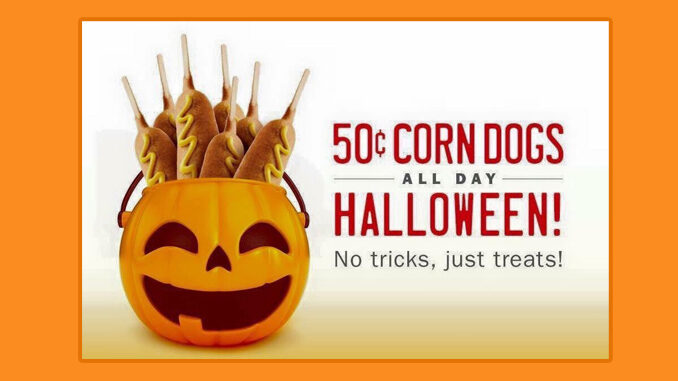 Sonic Celebrates Halloween With 50-Cent Corn Dogs On October 31, 2019