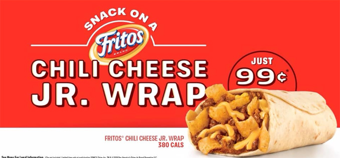 Fritos Chili Cheese Jr. Wrap
