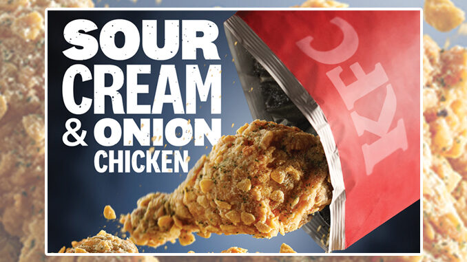 KFC Is Selling New Sour Cream And Onion Chicken In Singapore