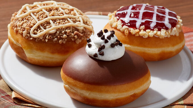Krispy Kreme Introduces 3 New Pie-Inspired Doughnuts In Celebration Of Thanksgiving