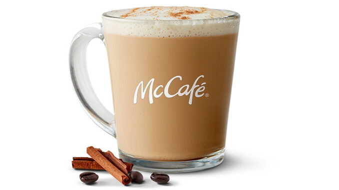McDonald’s Pours New Cinnamon Cookie Latte