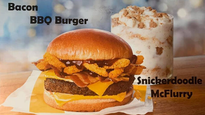 New Bacon BBQ Burger Spotted At McDonald’s
