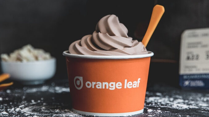 Orange Leaf Introduces New Peppermint Hot Cocoa Froyo Made With Ghirardelli