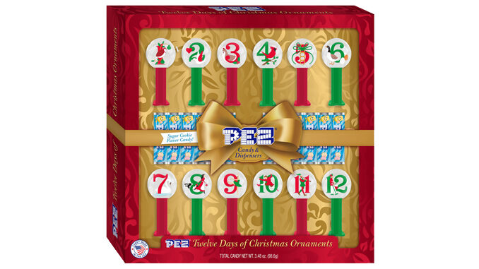 PEZ 12 Days of Christmas Ornament Calendar Available Now At Walmart