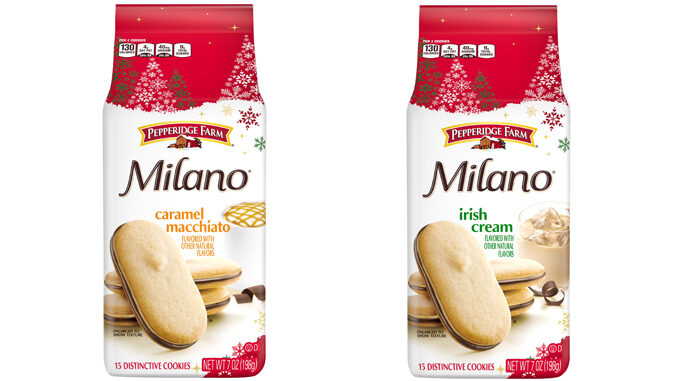 Pepperidge Farm Introduces New Caramel Macchiato, And Irish Cream Milano Cookies
