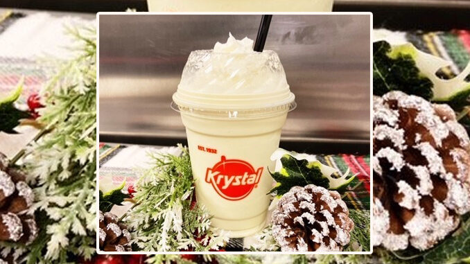The Eggnog Shake Is Back At Krystal For The 2019 Holiday Season