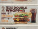 Burger King Expands Texas Double Whopper Availability