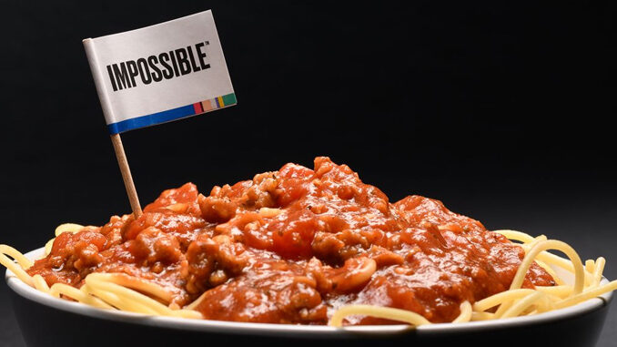 Fazoli’s Tests New Plant-Based Impossible Meat Sauce
