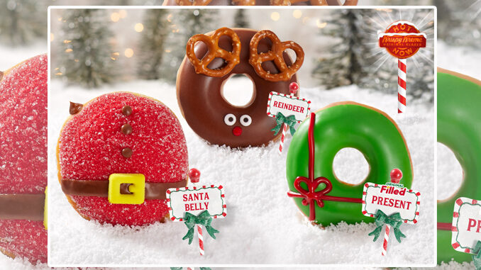 Krispy Kreme Unveils 2019 Holiday Doughnut Lineup Featuring The New Original Glazed Reindeer Doughnut