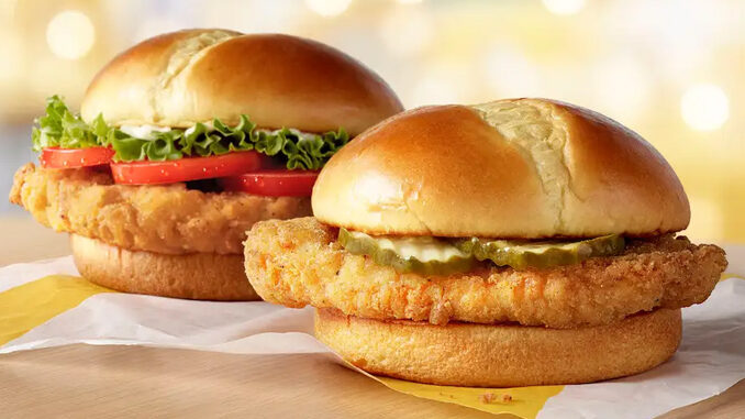 McDonald’s Tests New Crispy Chicken Sandwich In Select Markets