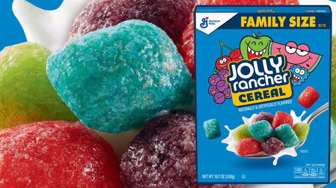 New Jolly Rancher Cereal Available Exclusively At Walmart