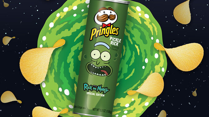Pringles Unveils New ‘Pickle Rick’ Flavor