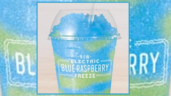 Taco Bell Debuts New Electric Blue Raspberry Freeze