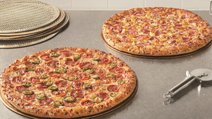 Domino's Offers Large Two-Topping Carryout Pizzas For $5.99 Each Through January 26, 2020