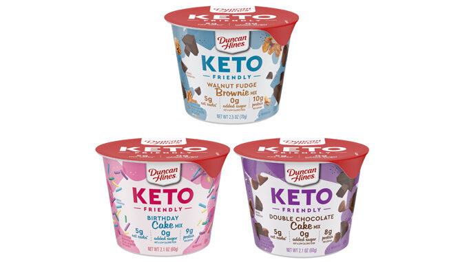 Duncan Hines Debuts New Keto Friendly Cake Cups