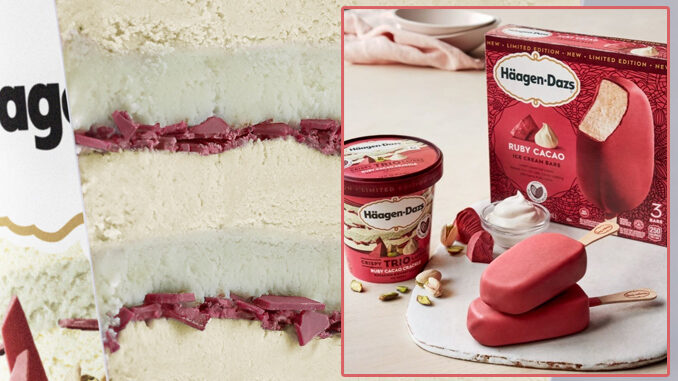 Häagen-Dazs Introduces New Ruby Cacao Collection