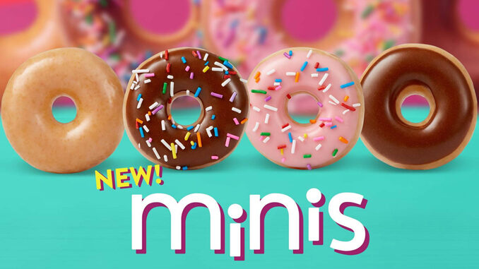 Krispy Kreme Introduces New Mini Doughnuts