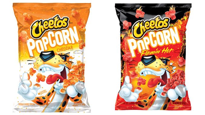 New Cheetos Popcorn Debuts In 2 Flavors - Cheddar And Flamin' Hot