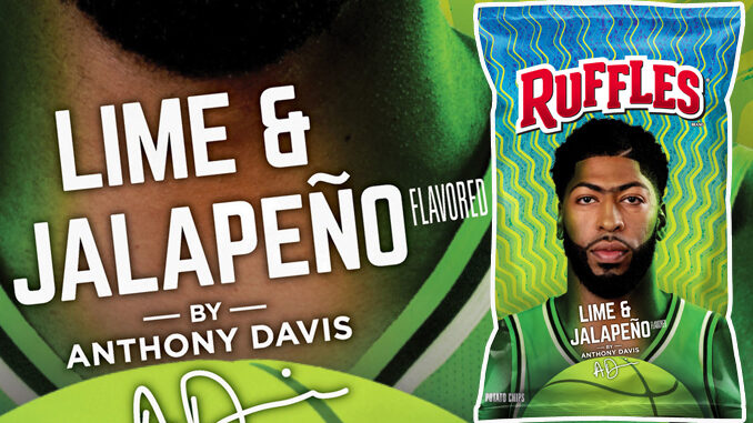 Ruffles Unveils New Lime And Jalapeño Chip Flavor In Collaboration With NBA All-Star Anthony Davis
