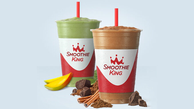 Smoothie King Debuts New HIIT Fit Smoothies In Chocolate Cinnamon, And Veggie Mango Flavors