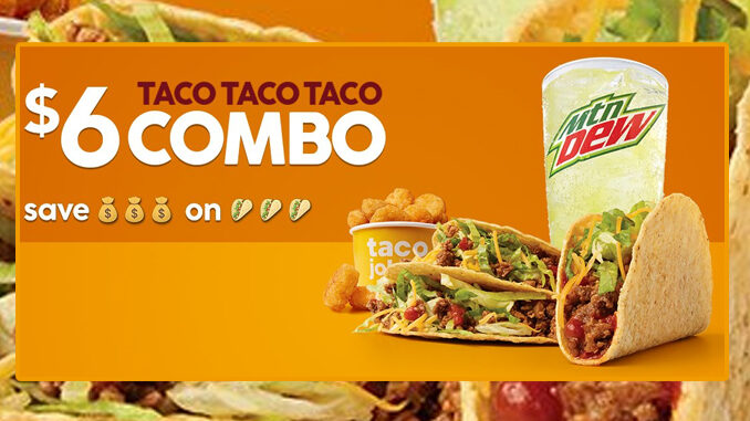 Taco John’s Welcomes Back $6 Taco Taco Taco Combo Deal