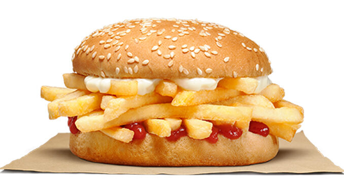 Burger King Is Offering A New French Fry Sandwich In New Zealand