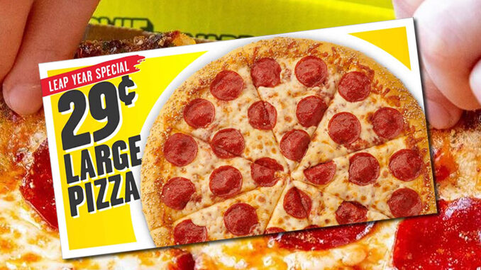 Buy One Large Pizza, Get One For 29-Cents At Hungry Howie’s From February 29 Through March 2, 2020