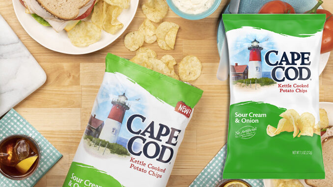 Cape Cod Introduces New Sour Cream & Onion Potato Chips