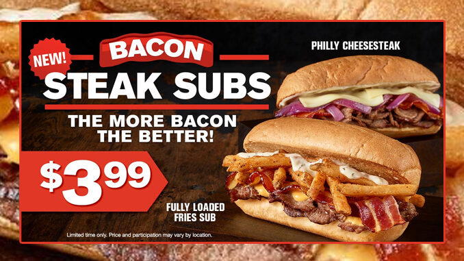 Checkers And Rally's Introduce New Bacon Steak Subs