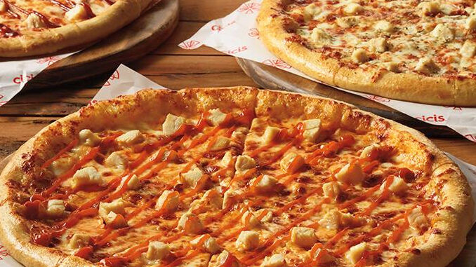 Cicis Offer 3 Large 1-Topping Pizzas For $5 Each Through February 9, 2020