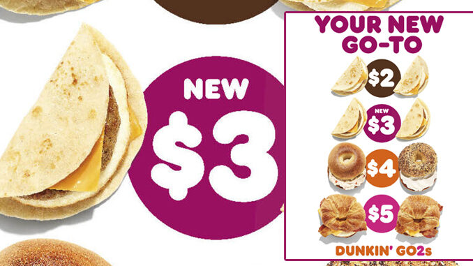 Dunkin' Adds New $3 Go2s Deal, Welcomes Back Dunkin’ Bowls